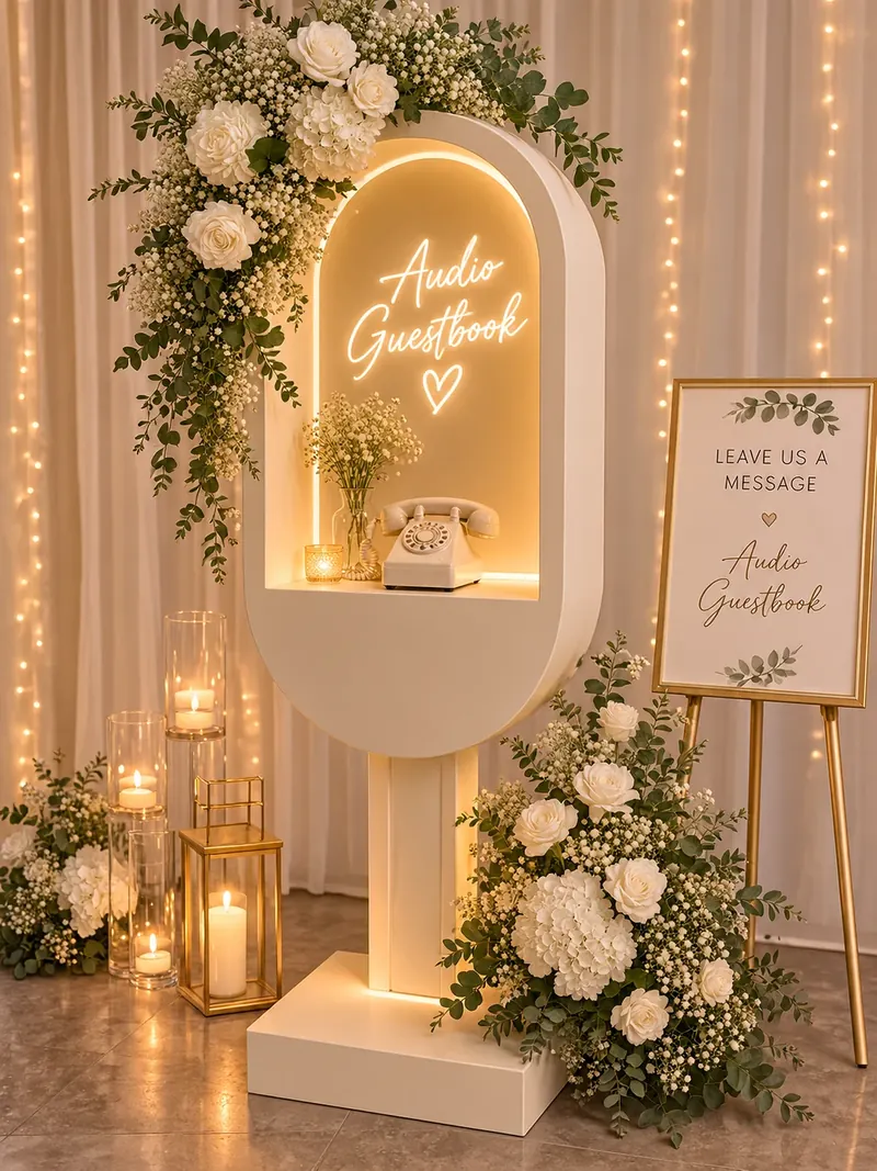 Neon Stand, ovalni stalak s neon natpisom